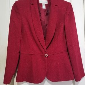Kasper Red Blazers & Suit Jackets